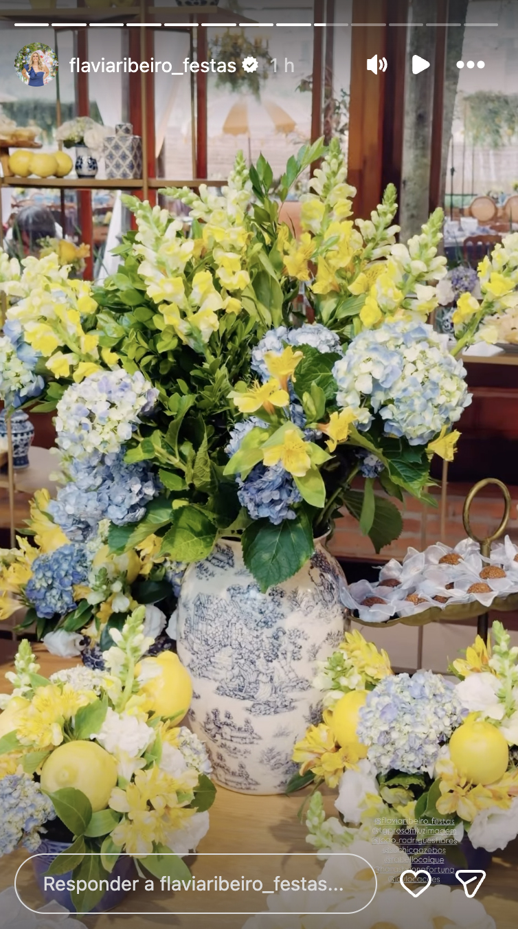 Decoração do casamento de Bianca Biancardi e Bruno - Foto: Reprodução / Instagram