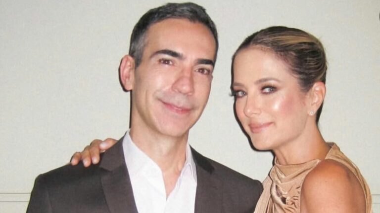 Ticiane Pinheiro mostra recepção apaixonada de César Tralli para ela no Rio de Janeiro