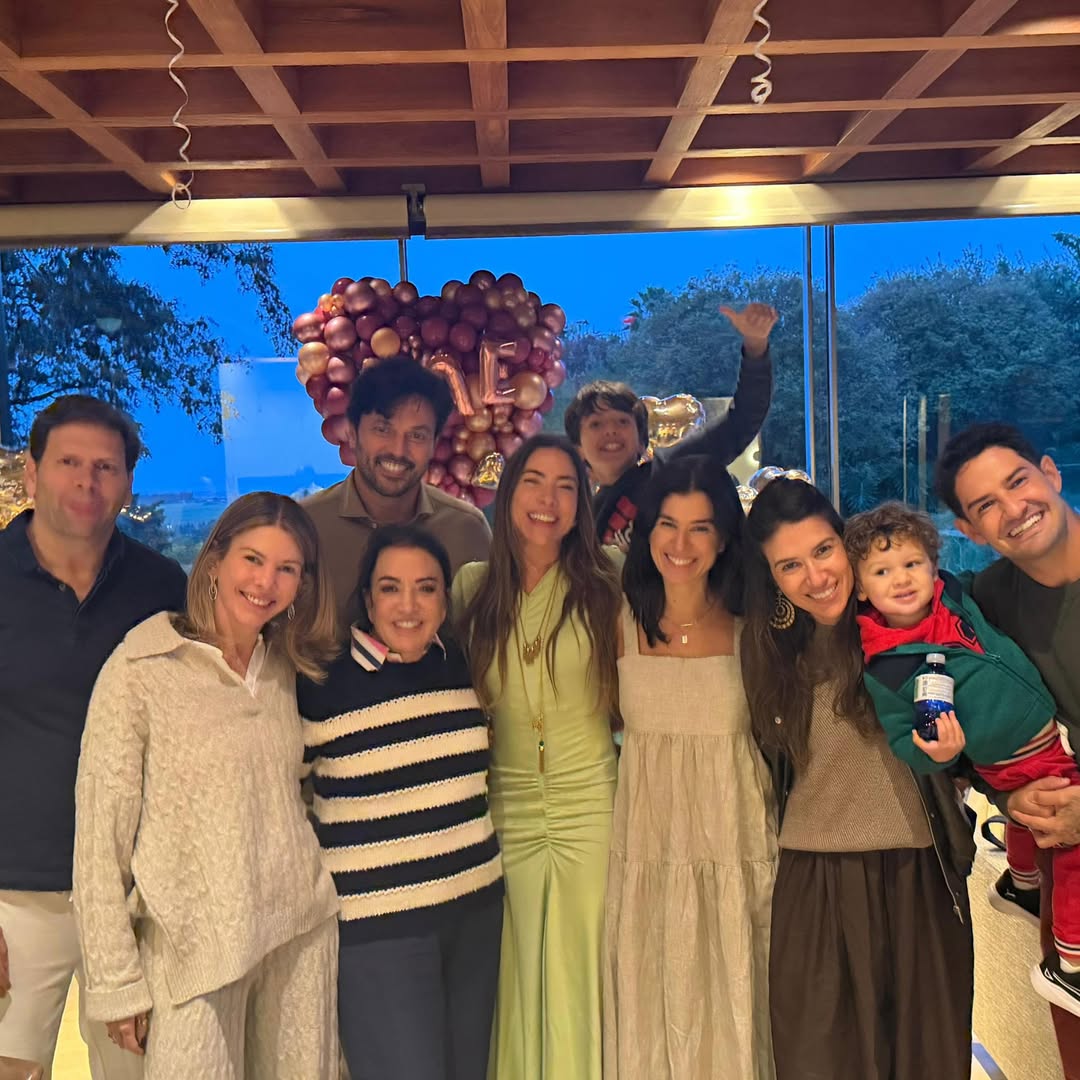 Dia das Mães na família Abravanel
