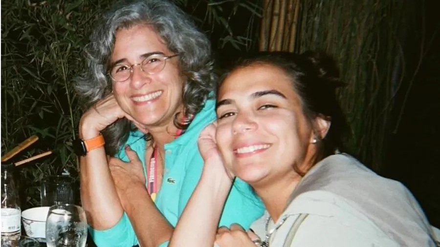 Lúcia Veríssimo com a esposa, Tay Saad - Foto: Reprodução / Instagram @lverissimo
