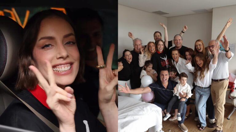 Ao lado da família, Fabiana Justus celebra última sessão de quimioterapia: ‘Deus é maior’