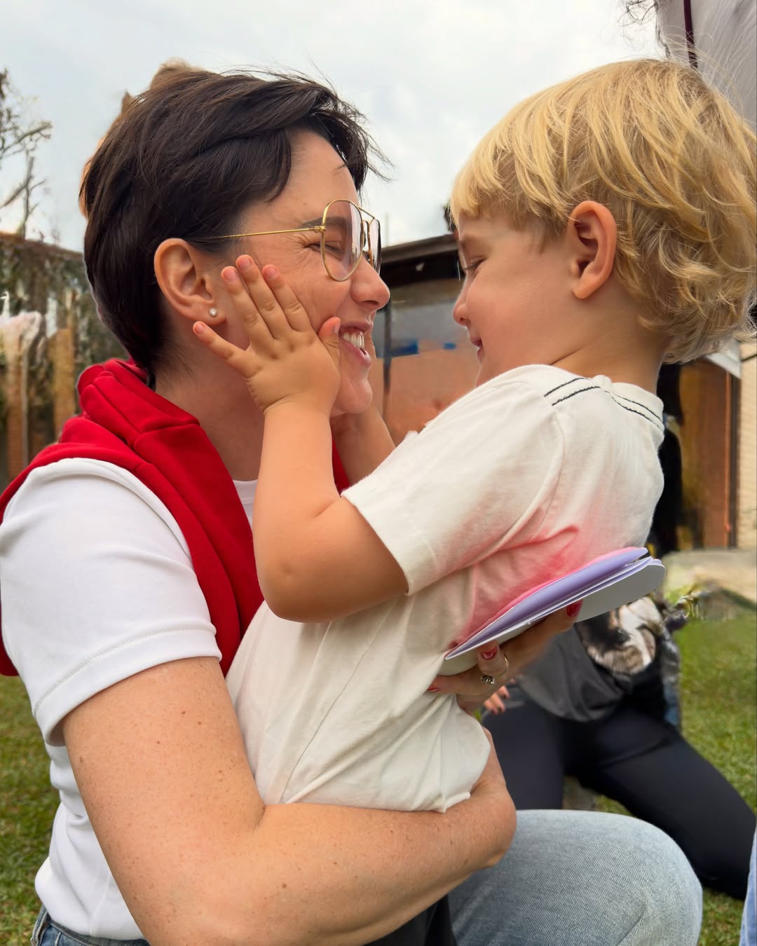 Fernanda Vasconcellos com o filho, Romeo - Foto: Reprodução / Instagram @cassioreis