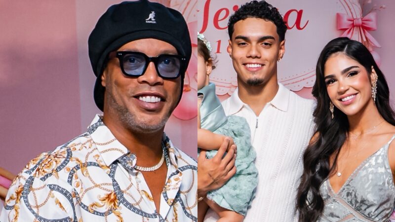 Neta de Ronaldinho Gaúcho ganha festa luxuosa de 1 ano no Brasil