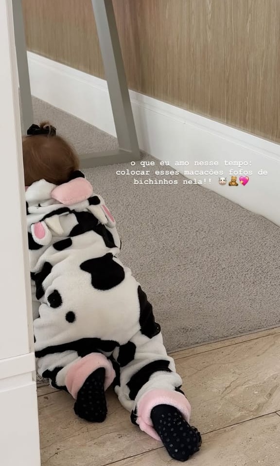 Filha de Jade Magalhães e Luan Santana 