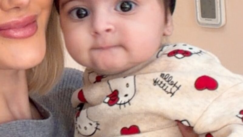 Aos 5 meses, filha de famoso cantor rouba a cena em nova foto com os pais