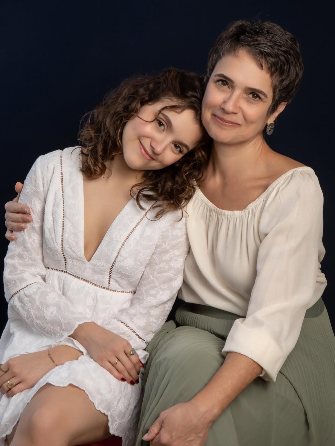 Sandra Annenberg com a filha, Elisa - Foto: Reprodução / Instagram @sandra.annenberg.real @fernandasafotografia 