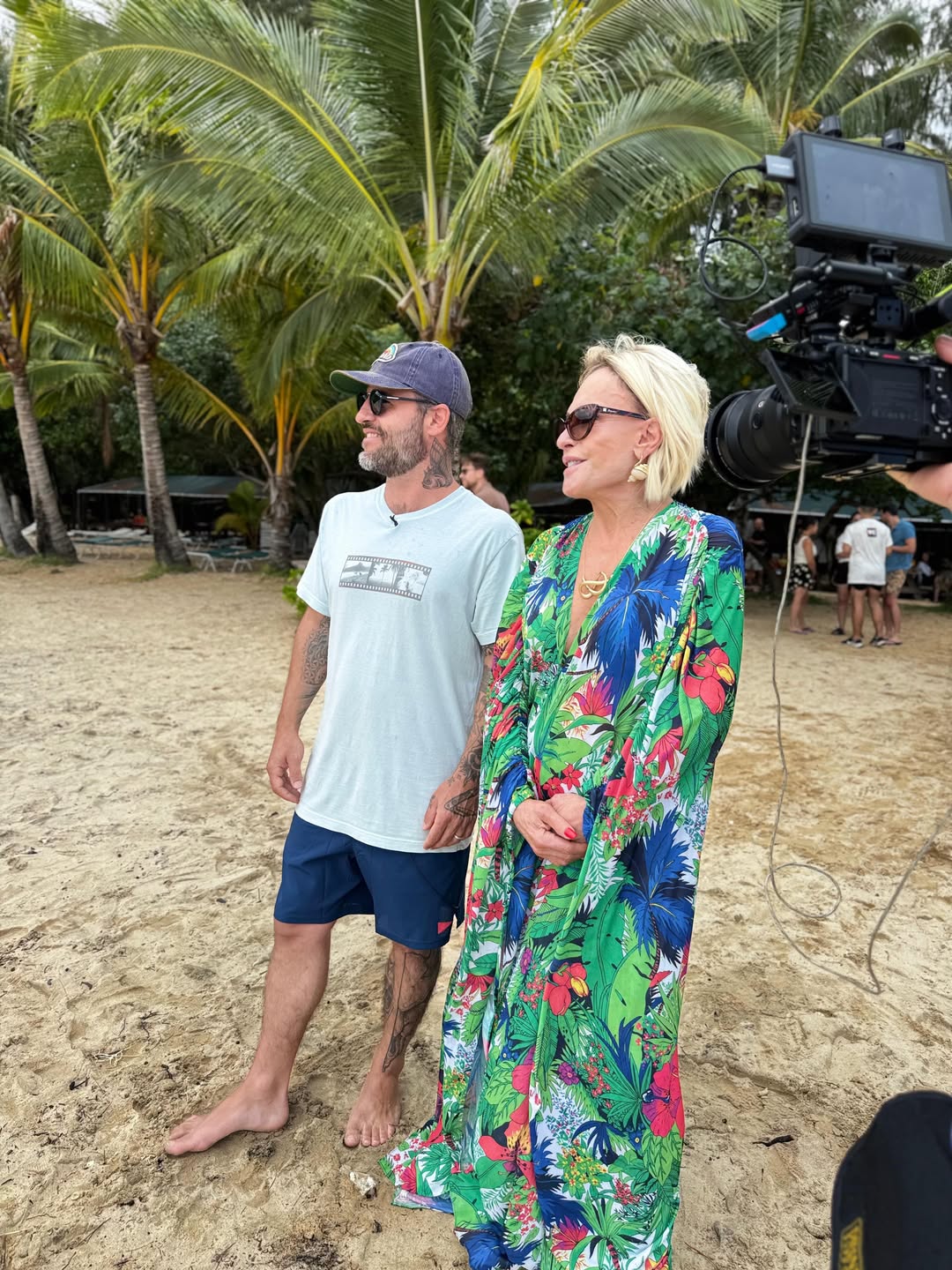Ana Maria Braga com o filho caçula, Pedro Maffei - Foto: Reprodução / Instagram @anamariabragaoficial 
