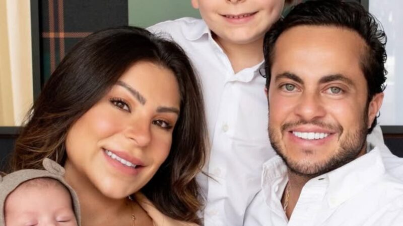 Filho caçula de Thammy Miranda rouba a cena em novas fotos com a família: ‘Encanto’