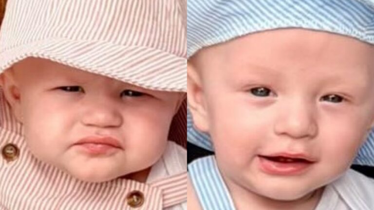 Aos 6 meses, filhos gêmeos de famosa ex-BBB roubam a cena com look combinando