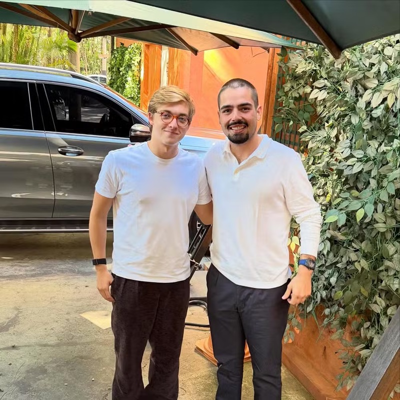 Joaquim Huck e João Silva — Foto: Reprodução/ Instagram
