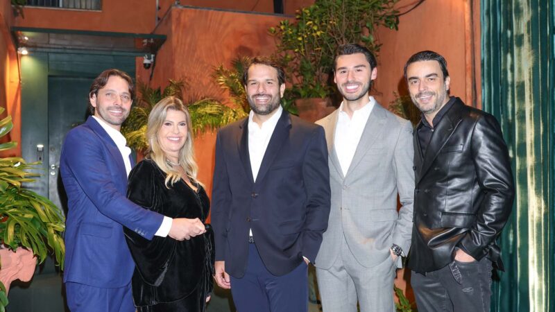 Thiago Castilho, Carla Bolla, Lucas Albuquerque, Quintino Facci e Luis Maluf - Foto: Rafael Cusato