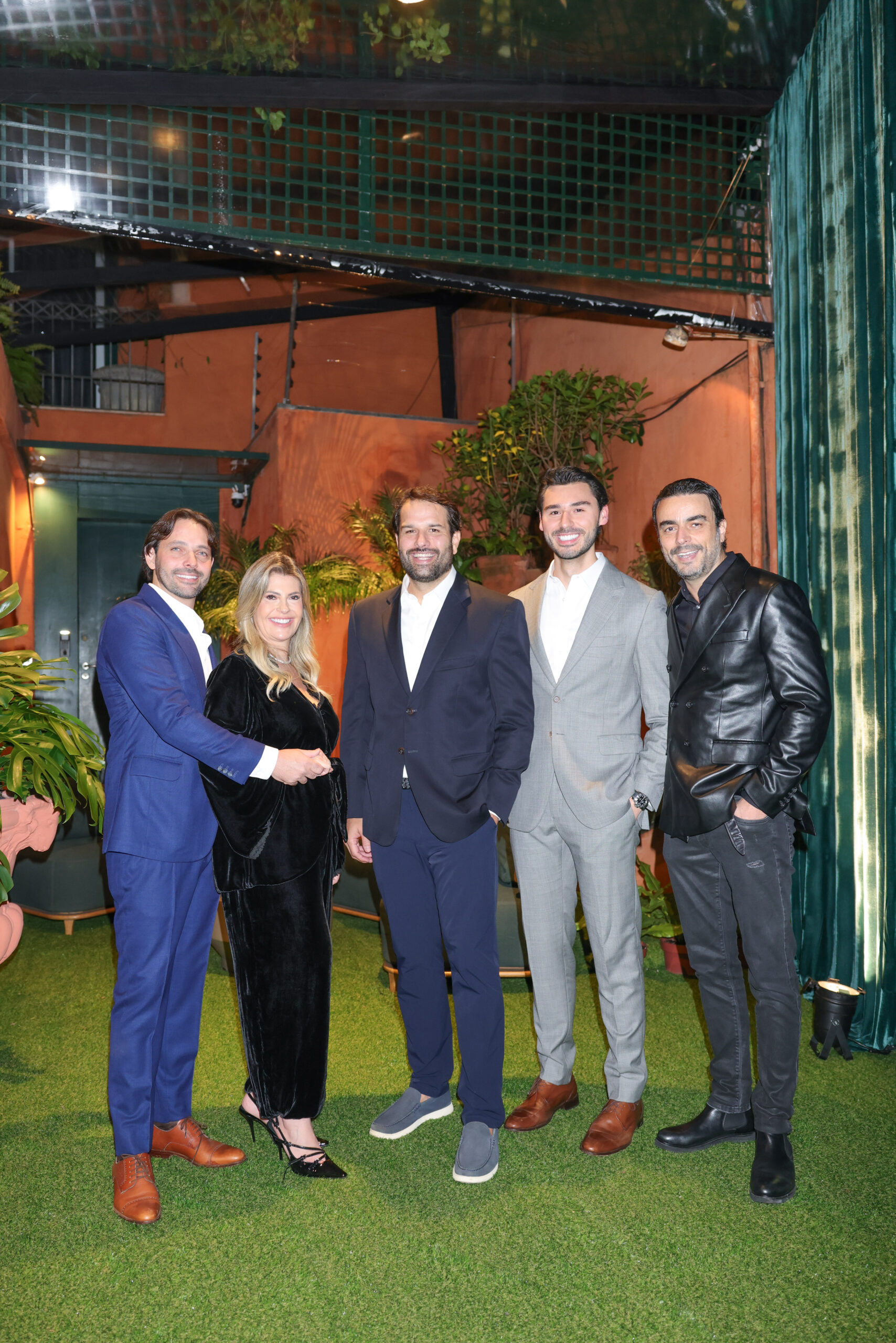 Thiago Castilho, Carla Bolla, Lucas Albuquerque, Quintino Facci e Luis Maluf - Foto: Rafael Cusato