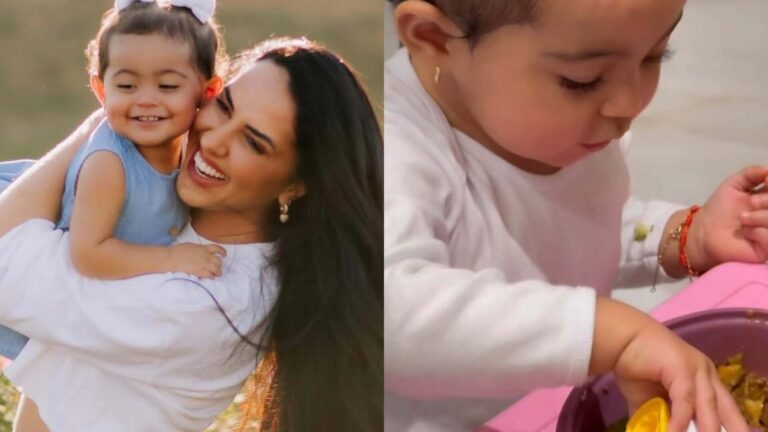 Graciele Lacerda impressiona ao mostrar o prato de comida da filha