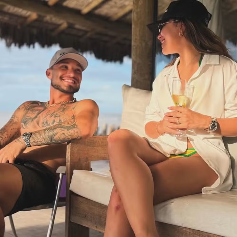 MC Gui está namorando Jesiele Portela — Foto: Reprodução/Instagram