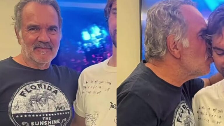 Filho de Humberto Martins chama atenção em comemoração intimista de aniversário