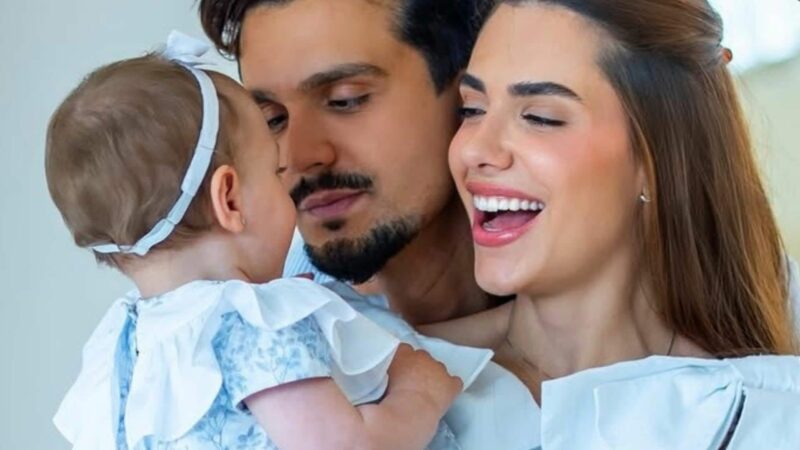 Jade Magalhães mostra brincadeira favorita de sua filha e de Luan Santana