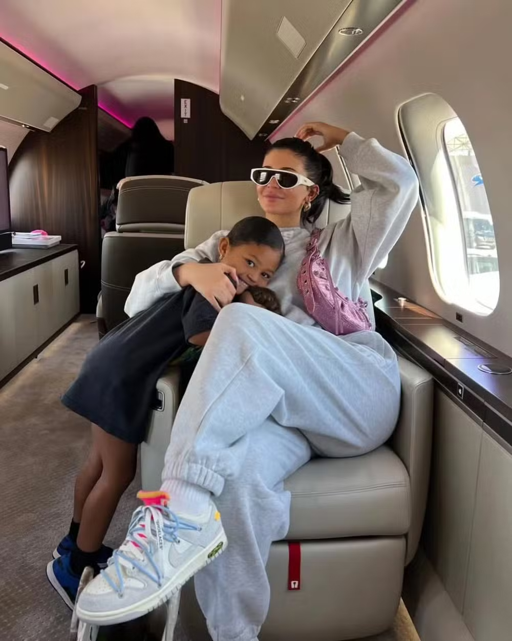 Jatinho particular de Kylie Jenner - Foto: Reprodução / Instagram