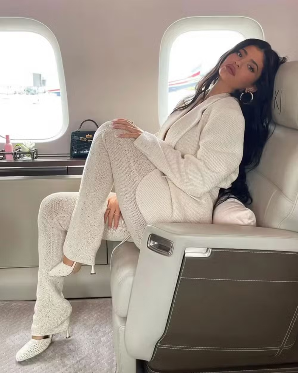 Jatinho particular de Kylie Jenner - Foto: Reprodução / Instagram