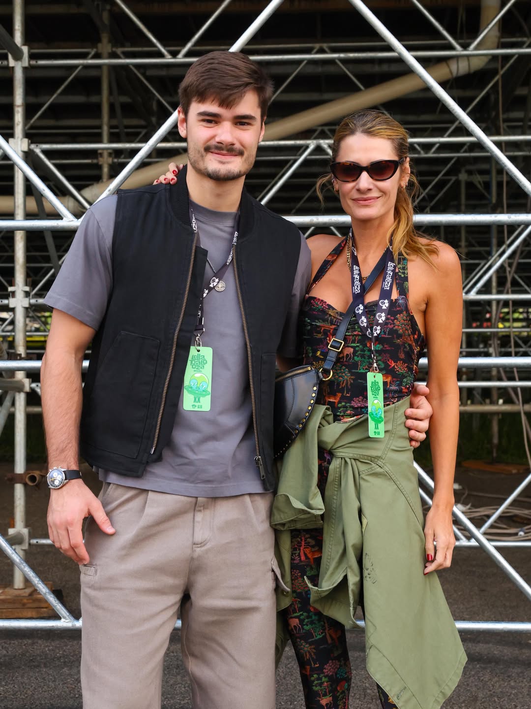 João Assunção, filho mais velho do ator Fábio Assunção, com a mãe, Priscila Borgonovi - Foto: Reprodução / Instagram @joao.assuncao_