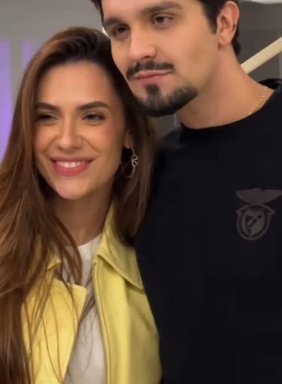 Jade Magalhães e Luan Santana 