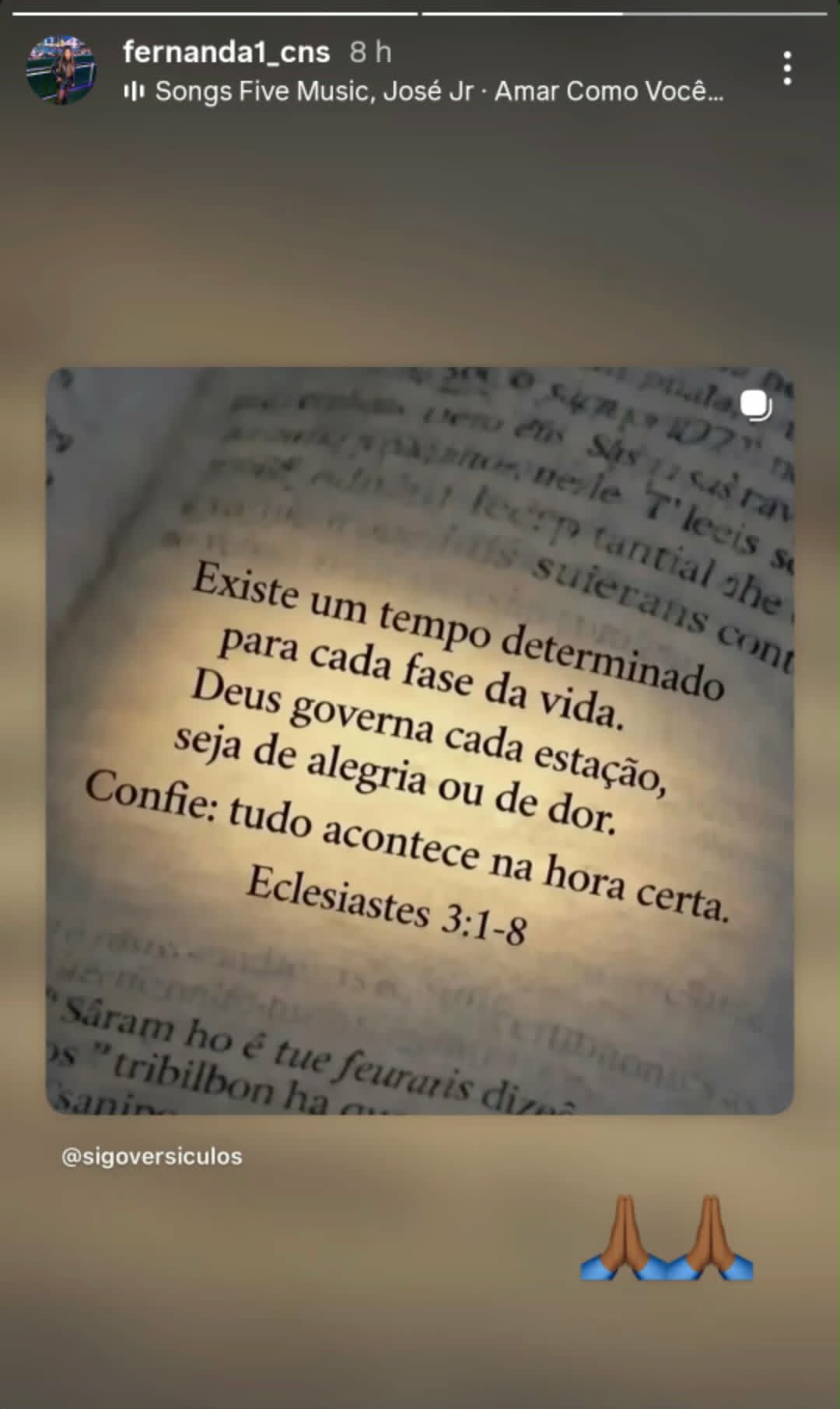 Mãe de Vini Jr. posta reflexão