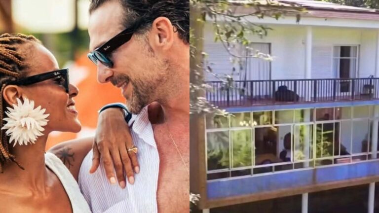 Ator revela que cavou piscina da mansão onde mora com ex-Rouge no Rio de Janeiro