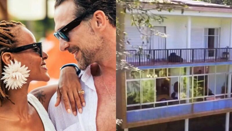 Ator revela que cavou piscina da mansão onde mora com ex-Rouge no Rio de Janeiro