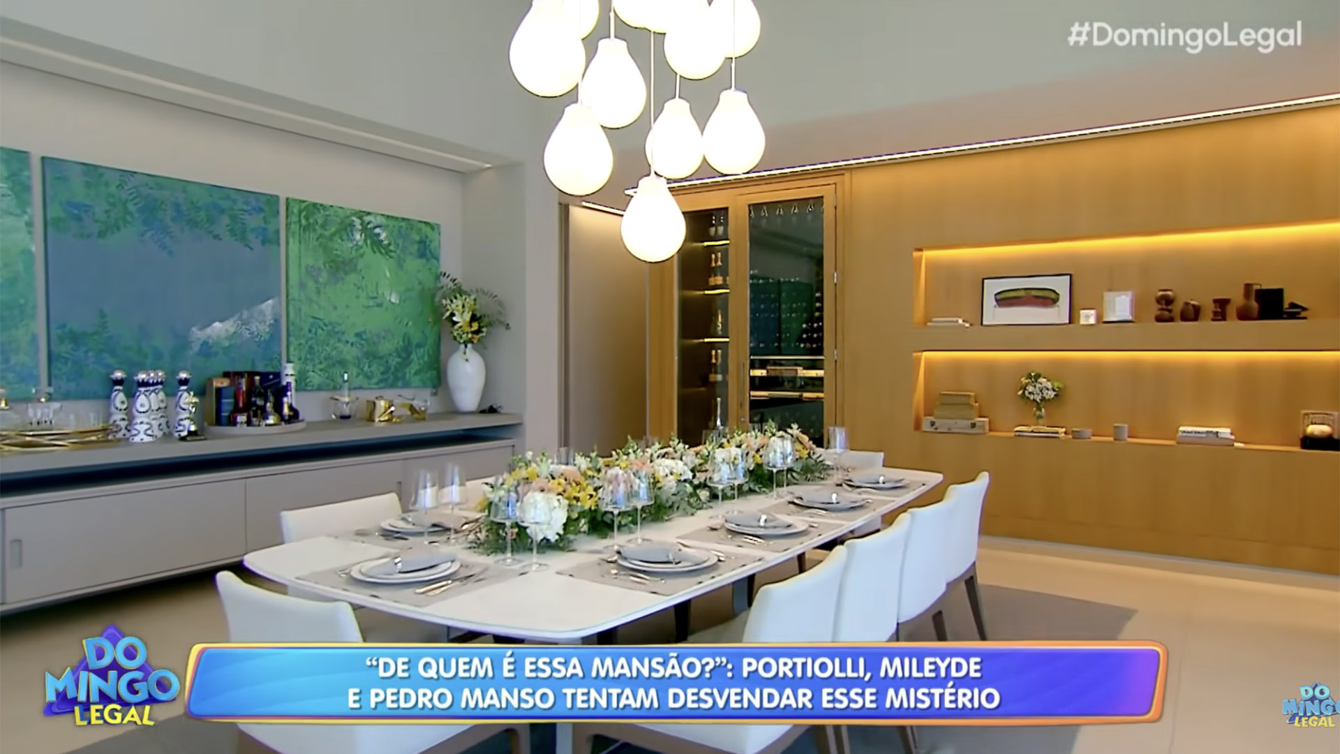Mansão de Cela Lopes - Foto: Reprodução / SBT