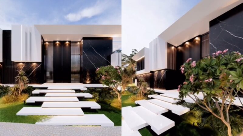 Cantor mora em mansão de 360 m² cercada de luxo e conforto em cidade do interior