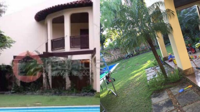 Atriz trocou apartamento na Zona Sul por mansão de R$ 4,5 milhões com sauna e piscina na Zona Oeste