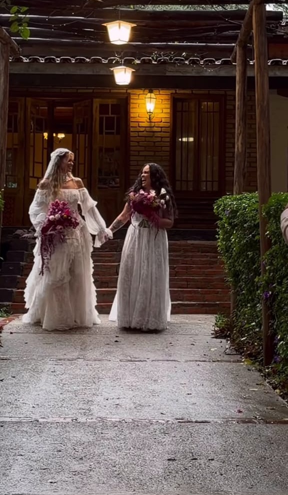 Marcela Mc Gowan e Luiza Martins se casam