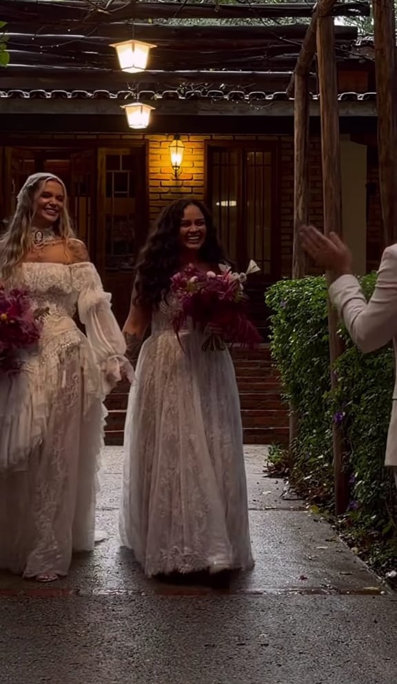 Marcela Mc Gowan e Luiza Martins se casam