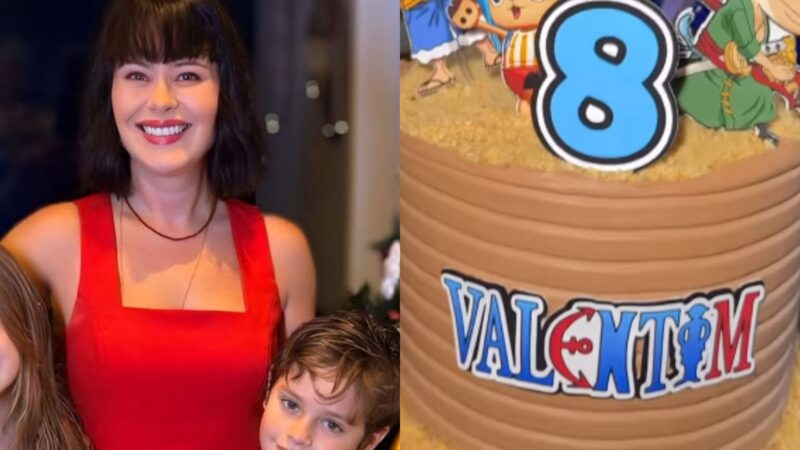 Filho de Mari Bridi e Rafael Cardoso comemora 8 anos com festa temática repleta de detalhes