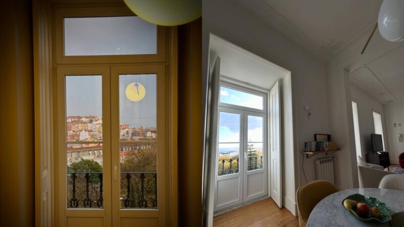 Aposentada da TV há um ano, jornalista brasileira viveu em apartamento com vista privilegiada em Portugal