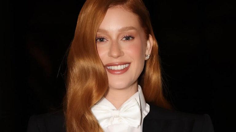 Aos 30 anos, Marina Ruy Barbosa foge do óbvio ao vestir smoking feminino em evento