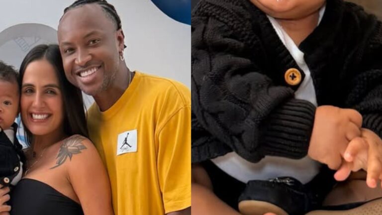 Thiaguinho e Carol Peixinho celebram mesversário do filho com tema divertido: ‘Já domina’
