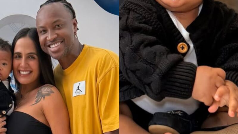 Thiaguinho e Carol Peixinho celebram mesversário do filho com tema divertido: ‘Já domina’
