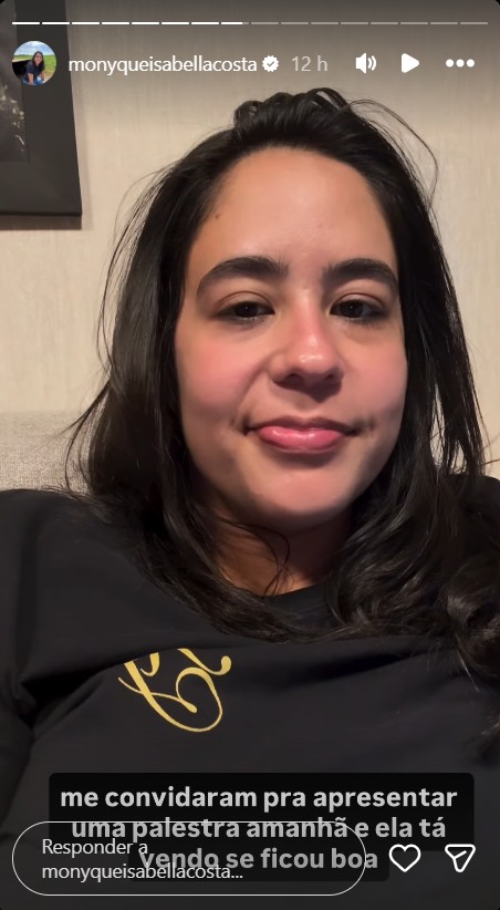 Monyque Isabella não compareceu ao aniversário da sobrinha - Foto: Reprodução / Instagram @monyqueisabellacosta