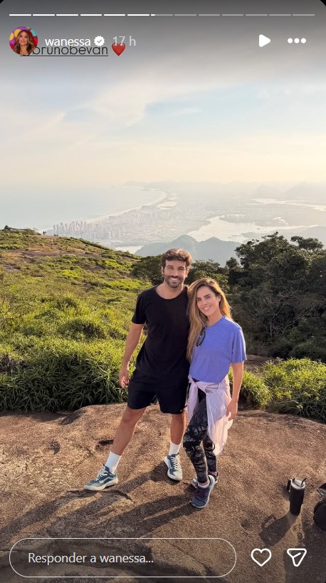 Wanessa Camargo com o namorado, Bruno Bevan - Foto: Reprodução / Instagram @wanessa