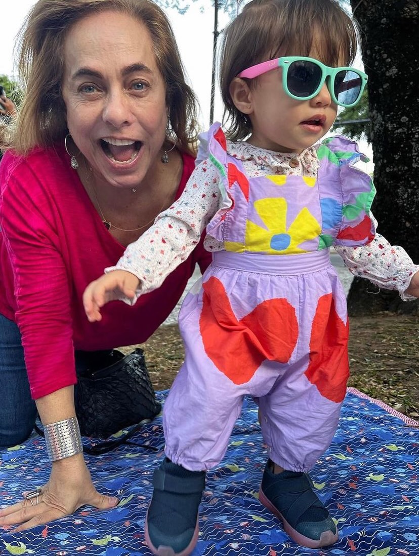 Cissa Guimarães com a neta, Filipa - Foto: Reprodução / Instagram @cissaguimaraes