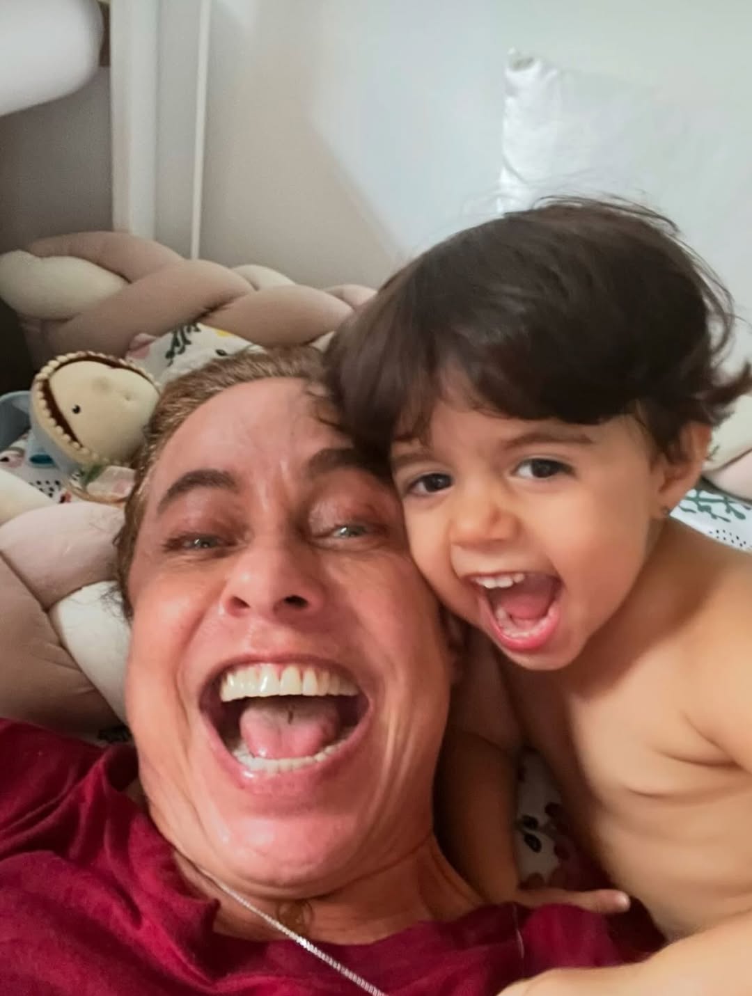 Cissa Guimarães com a neta, Aurora - Foto: Reprodução / Instagram @cissaguimaraes