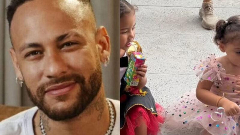 Neymar Jr reúne as três filhas em sua mansão - Foto: Reprodução / Instagram @neymarjr