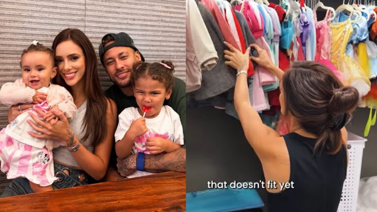 Que luxo! Mansão de Neymar e Bruna Biancardi tem cômodo para itens das filhas do casal; veja como é