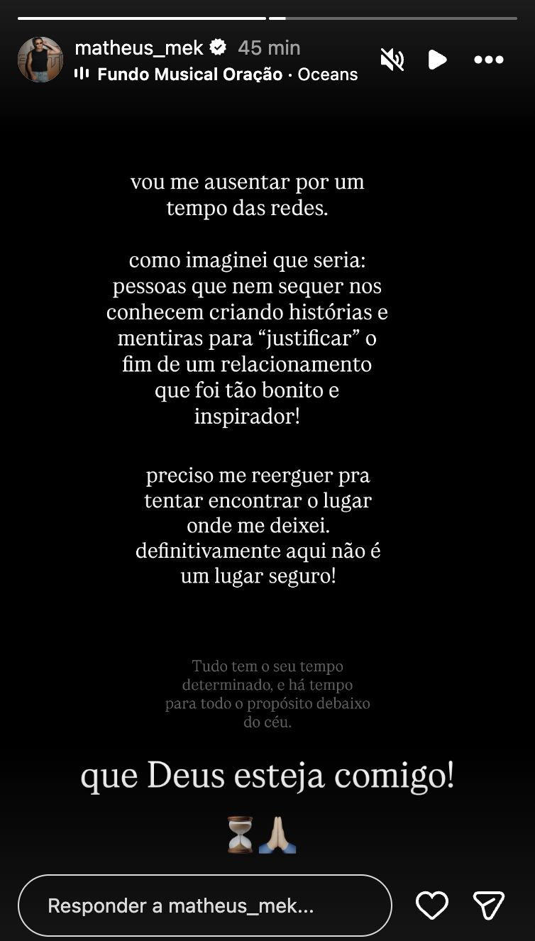 Post de Matheus Aleixo - Foto: Reprodução / Instagram