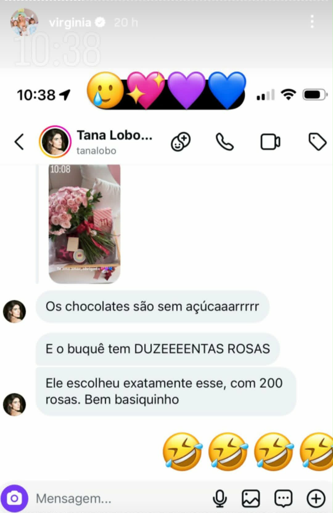 Os presentes de Vini Jr. para Virginia no Dia das Mães