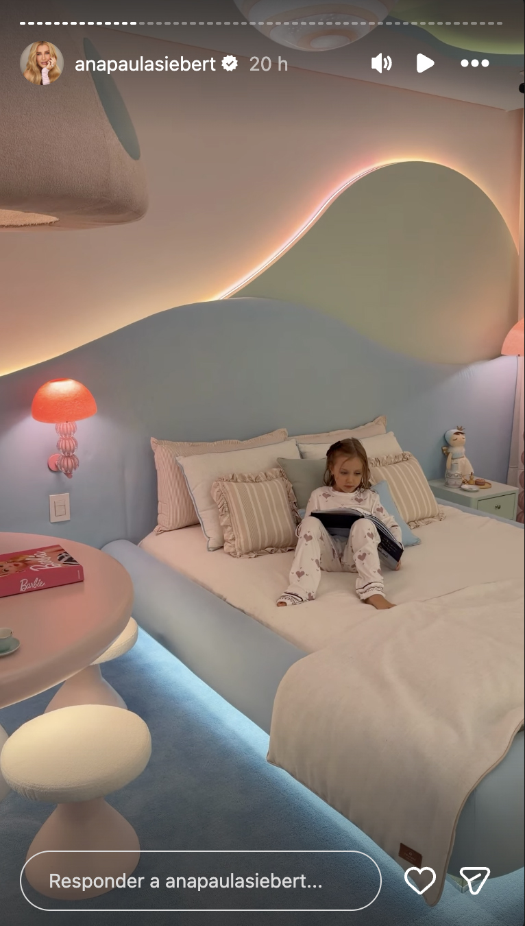 Quarto de Vicky Justus na fazenda da família - Foto: Reprodução / Instagram