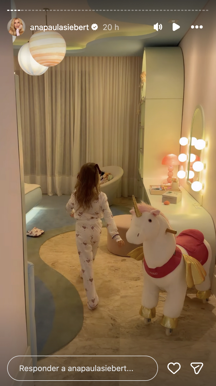 Quarto de Vicky Justus na fazenda da família - Foto: Reprodução / Instagram