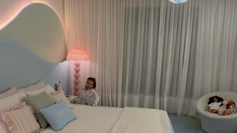 Quarto de Vicky Justus na fazenda da família - Foto: Reprodução / Instagram