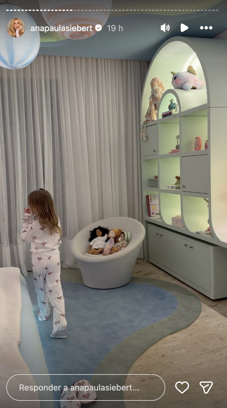 Quarto de Vicky Justus na fazenda da família - Foto: Reprodução / Instagram