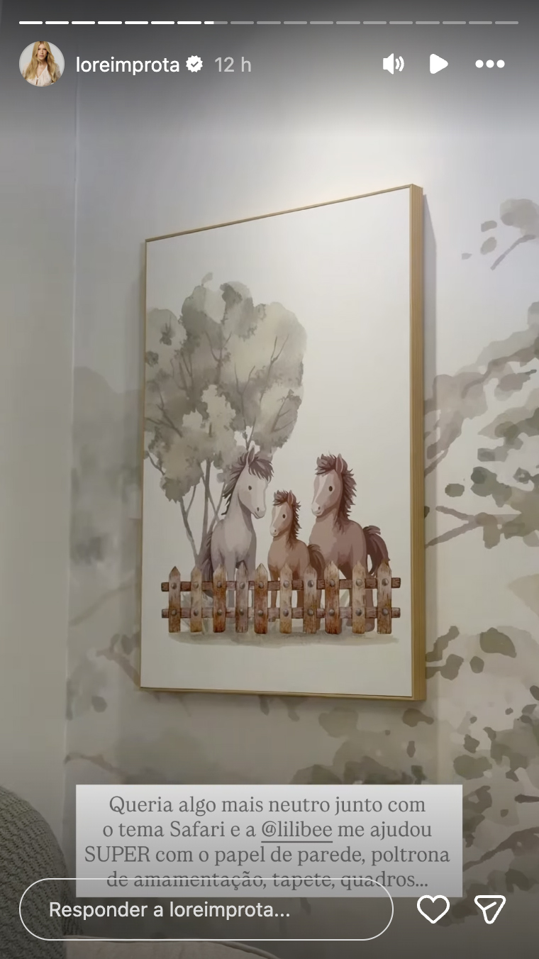 Quarto de Levi, filho de Lore Improta e Léo Santana - Foto: Reprodução / Instagram